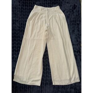 Bronze Snake Pants Womens Beige Trouser Drawstring Size Small